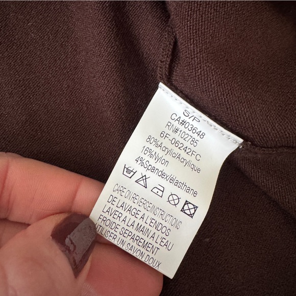 Vintage Y2K Brown Floral Embroidered Beaded Cardigan - Size Small - Picture 13 of 14